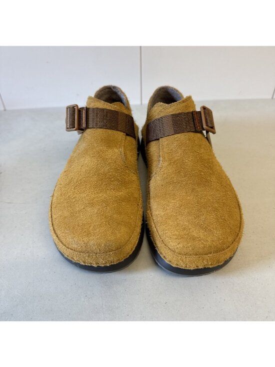 Chaco Mens Paonia Shoe 9 Texture Leather Caramel Slip On APMA Arch Support main image 7